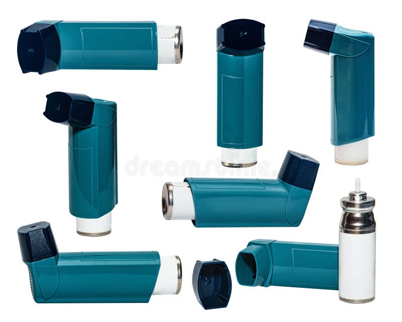 Inhaler for Asthmatic. Medical Device Stock Image Image of