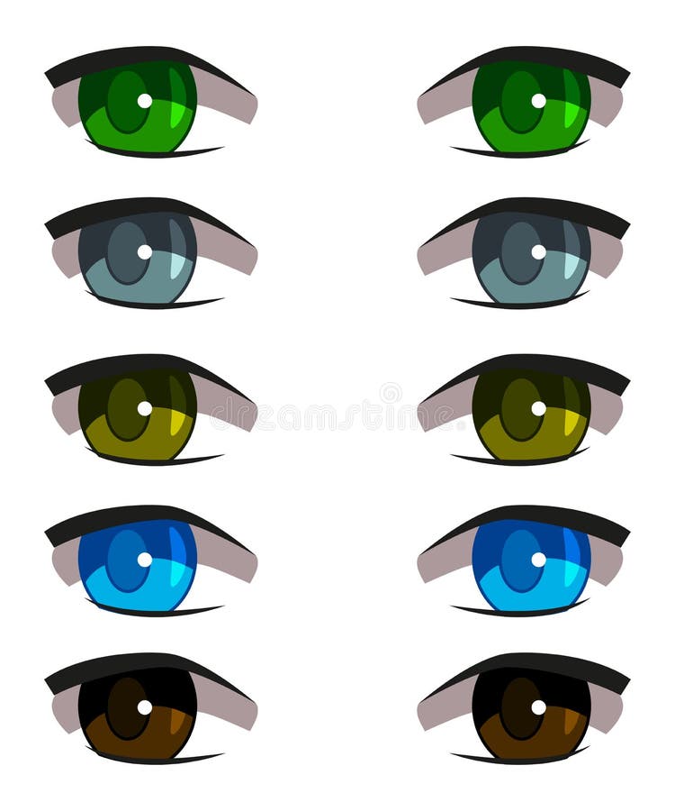 Anime Eyes Stock Illustrations – 12,818 Anime Eyes Stock Illustrations ...