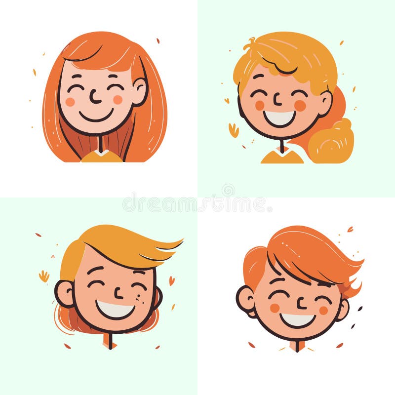 People Icons Set Avatar Profile Diverse Stock Vector (Royalty Free)  1707878122