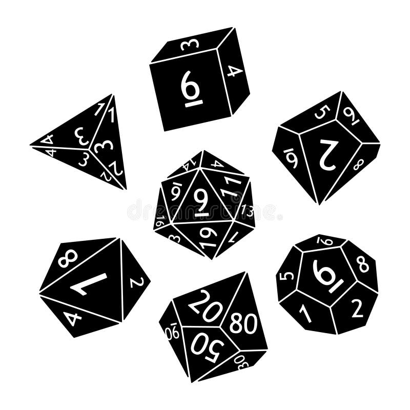 Dnd Dice Stock Illustrations 446 Dnd Dice Stock Illustrations