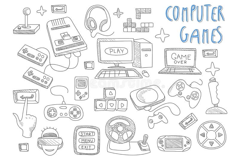 Computer game Illustrations and Clip Art. 11,292 Computer game royalty free  illustrations and drawings availab…