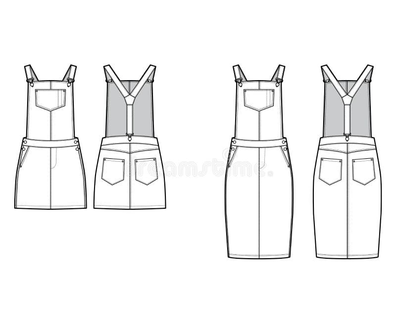 Dress Jumpsuit Stock Illustrations – 1,514 Dress Jumpsuit Stock ...
