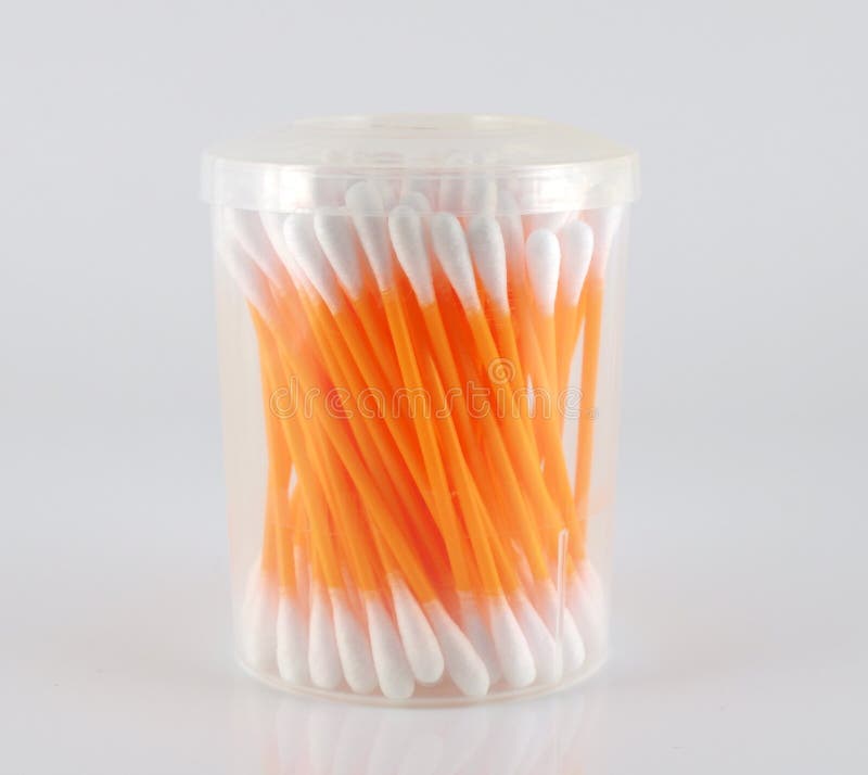 Set of ear cotton sticks stock photo. Image of soft, detail 39177674