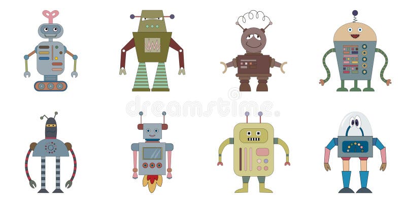 Set royalty free illustration
