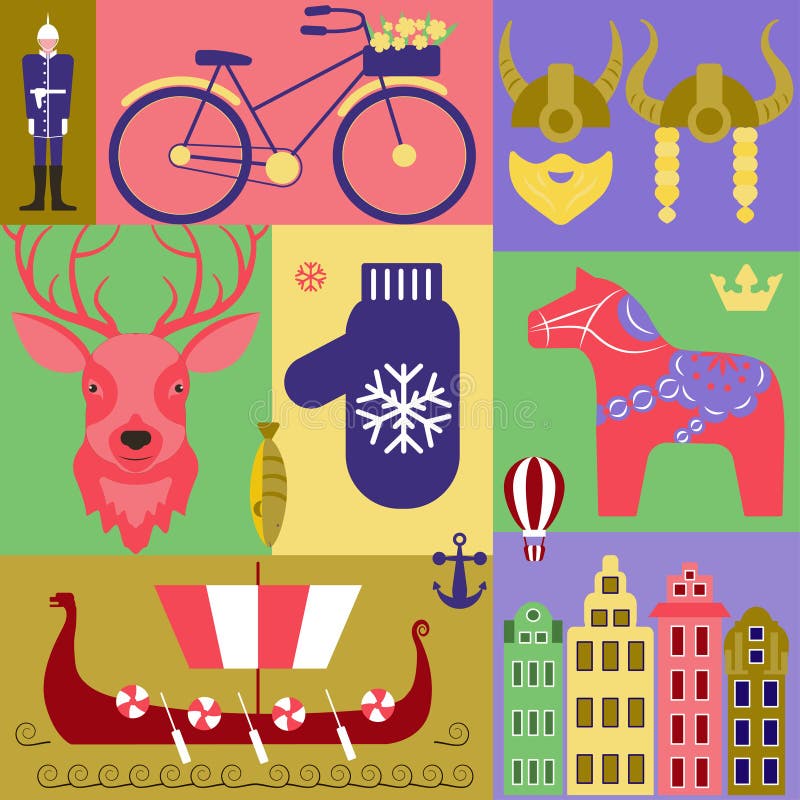 Sweden National Animal Stock Illustrations – 187 Sweden National Animal  Stock Illustrations, Vectors & Clipart - Dreamstime