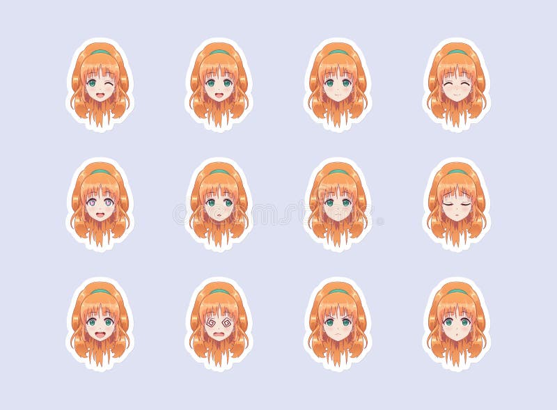 Attractive Anime Girl Tail On Her Stock Vector Royalty Free 1592955016   Shutterstock