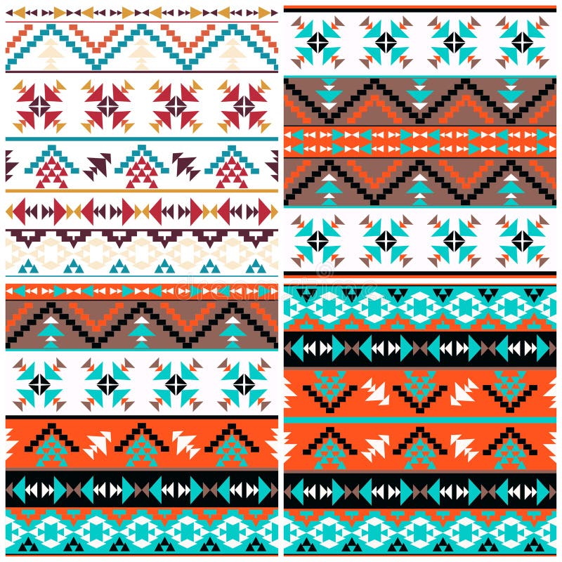 Seamless Geometric Patterns: A Collection of 9 Repeating Designs