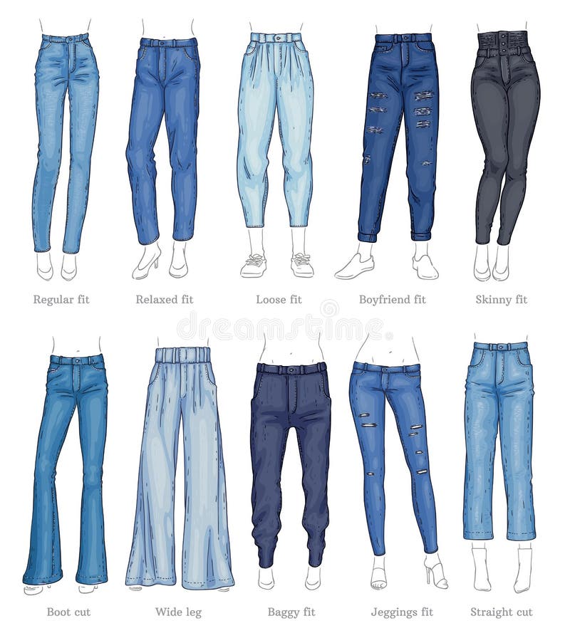 Baggy Jeans Stock Illustrations – 175 Baggy Jeans Stock Illustrations ...