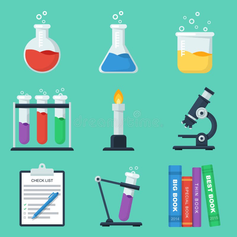 Chemistry Vector Seamless Texture with Chemical Formulas, Equations ...