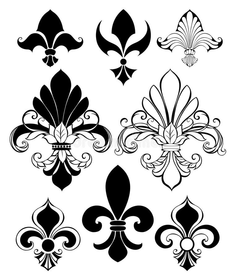 Fleur De Lis Border Stock Illustrations – 333 Fleur De Lis Border Stock  Illustrations, Vectors & Clipart - Dreamstime