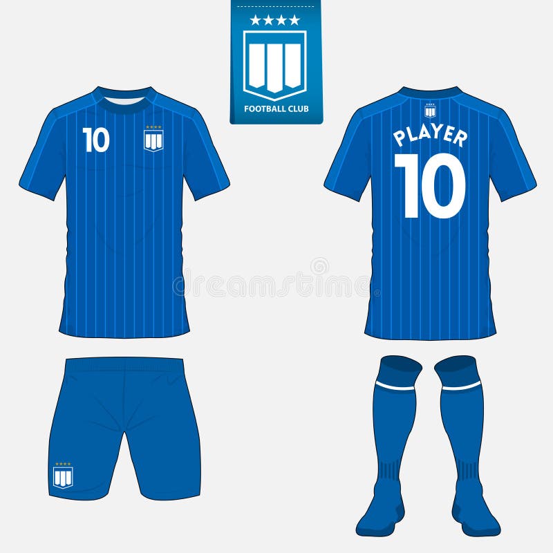 Download Set Of Football Jersey, Soccer Kit. Football Apparel Mock ...