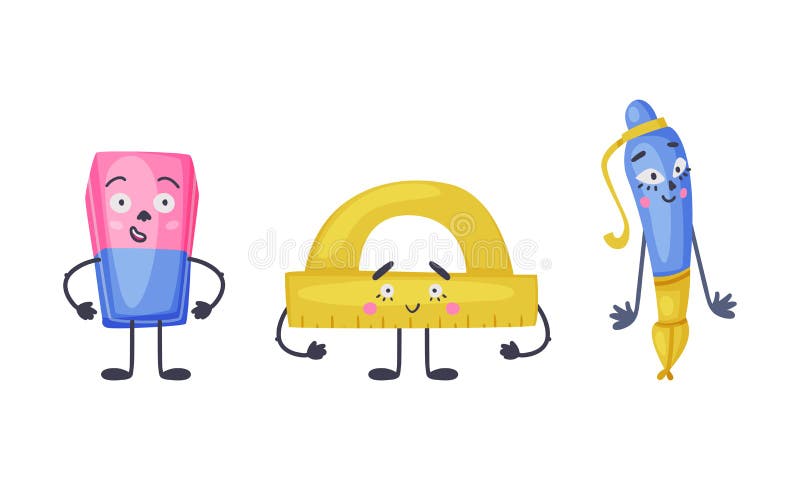 https://thumbs.dreamstime.com/b/set-funny-school-supplies-characters-eraser-protractor-pen-stationery-mascots-cute-faces-cartoon-vector-illustration-253481640.jpg