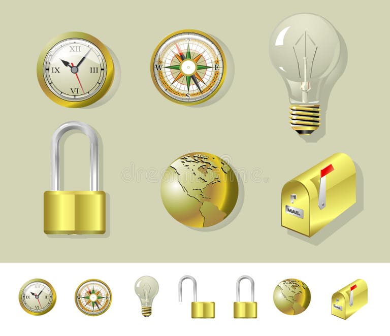 Electricity Objects Set Stock Illustrations 1,800 Electricity Objects