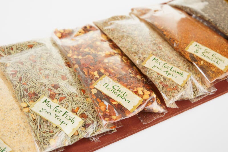 Greek Spices stock photo. Image of dried, spice, shop 11105880
