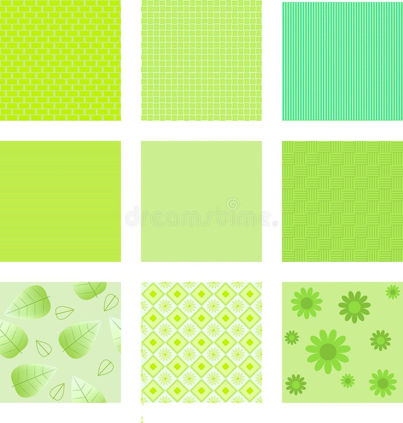 Set Green Textures Background Stock Illustrations 2,661 Set Green Textures Background Stock