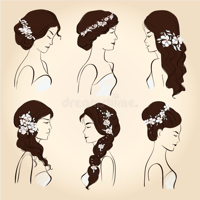 Hair Styles View Stock Illustrations – 105 Hair Styles View Stock  Illustrations, Vectors & Clipart - Dreamstime