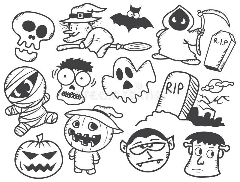 Top 4  Halloween Day Cartoon Drawings and Ideas  Just Quikr presents  birthday wishes festivals education