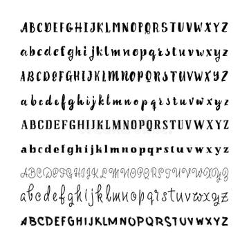 Handwriting Fonts Stock Illustrations – 16,048 Handwriting Fonts Stock ...