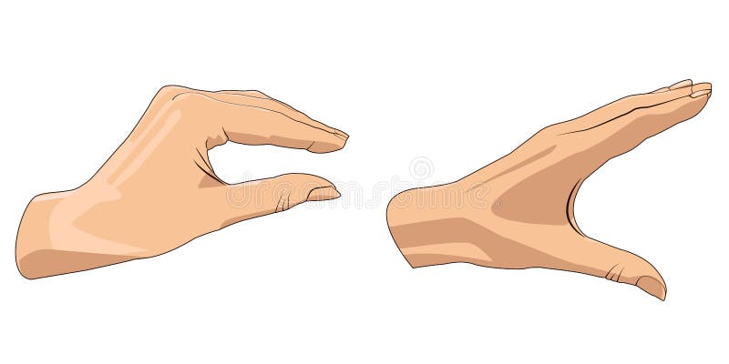 Showing Little Size Hand Gesture Stock Illustrations – 375 Showing Little  Size Hand Gesture Stock Illustrations, Vectors & Clipart - Dreamstime