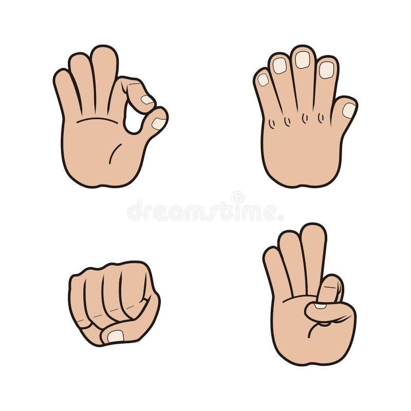 Set Hand Signals Stock Illustrations 285 Set Hand Signals Stock Illustrations Vectors Clipart Dreamstime