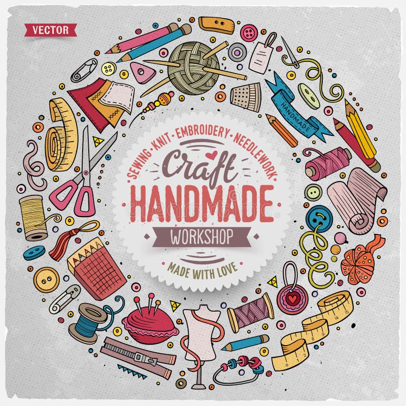 Set Handmade kreskówki doodle protestuje, symbole i rzeczy ilustracji Set Handmade kreskówki doodle protestuje, symbole i rzeczy ilustracji