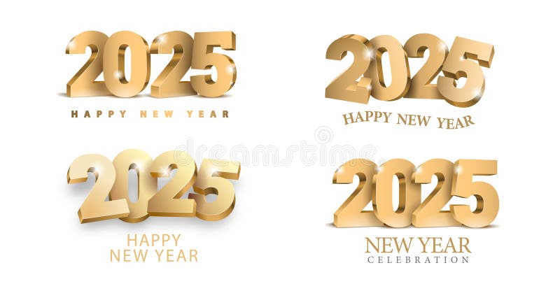 Happy New Year 2025 Stock Illustrations – 52,361 Happy New Year 2025