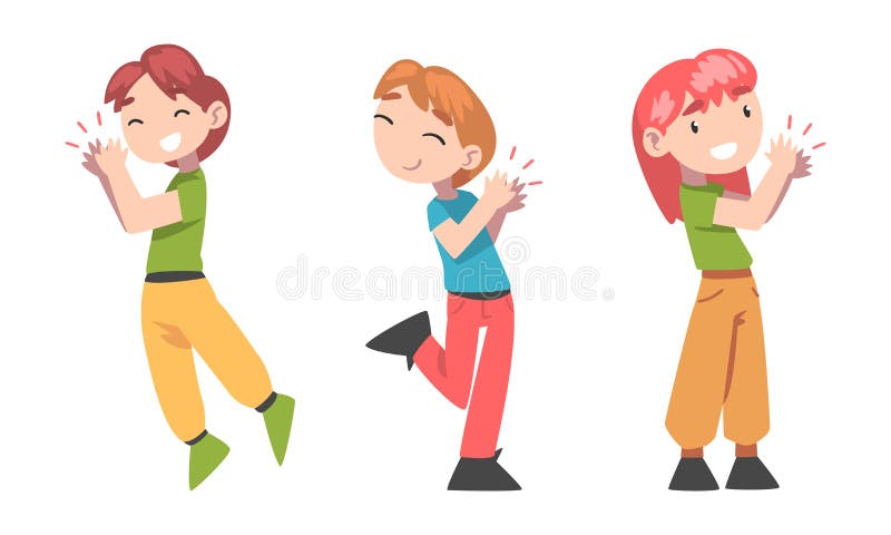 Boy Clapping Stock Illustrations – 153 Boy Clapping Stock Illustrations,  Vectors & Clipart - Dreamstime