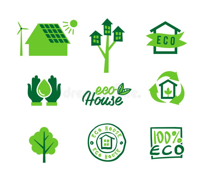 Energy Saving Icons Building Stock Illustrations – 339 Energy Saving ...