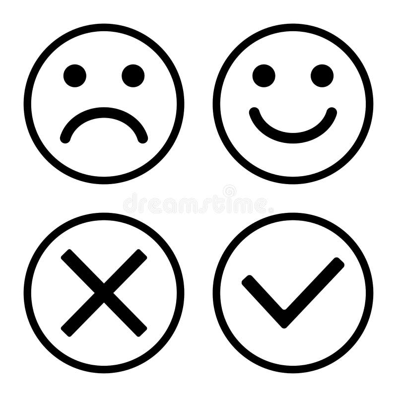 Set ikona guziki Smileys emoticons pozytywni i negatywni Bierzmowanie i odrzucenie 3d ?adny poj?cie wizerunek odp?aca si? tak r?w royalty ilustracja Set ikona guziki Smileys emoticons pozytywni i negatywni Bierzmowanie i odrzucenie 3d ?adny poj?cie wizerunek odp?aca si? tak r?w royalty ilustracja