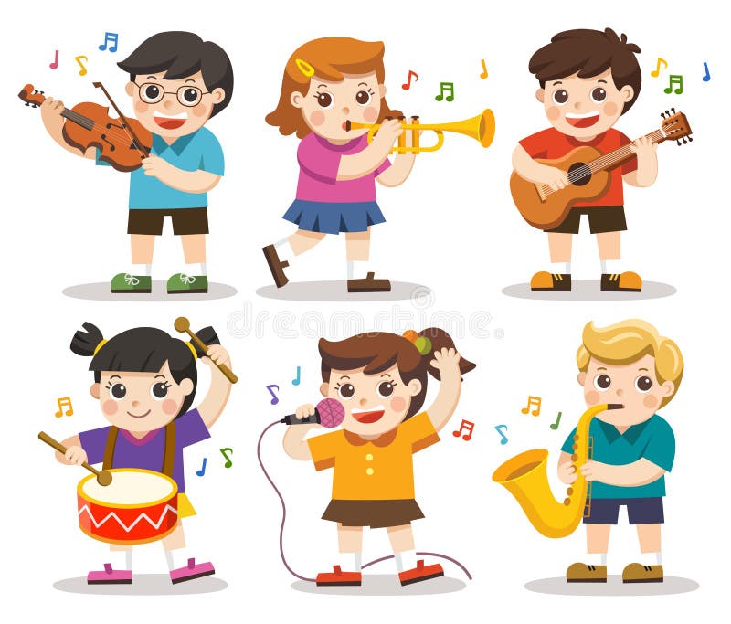 12,000+ Child Playing Music Stock Illustrations, Royalty-Free Vector  Graphics & Clip Art - iStock