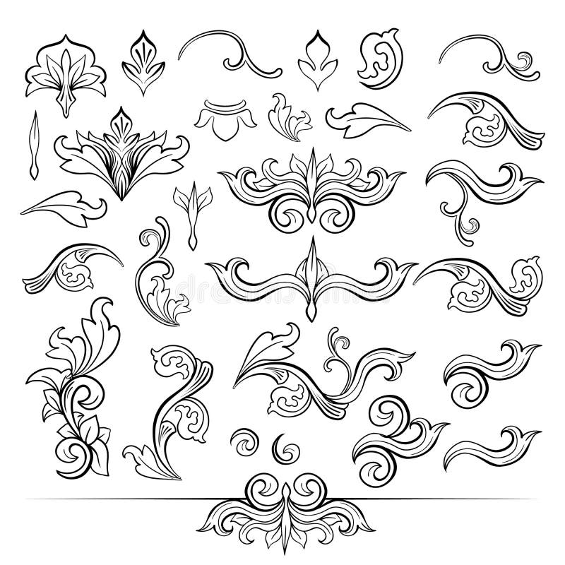 Black Sketches Stock Illustrations – 23,026 Black Sketches Stock ...