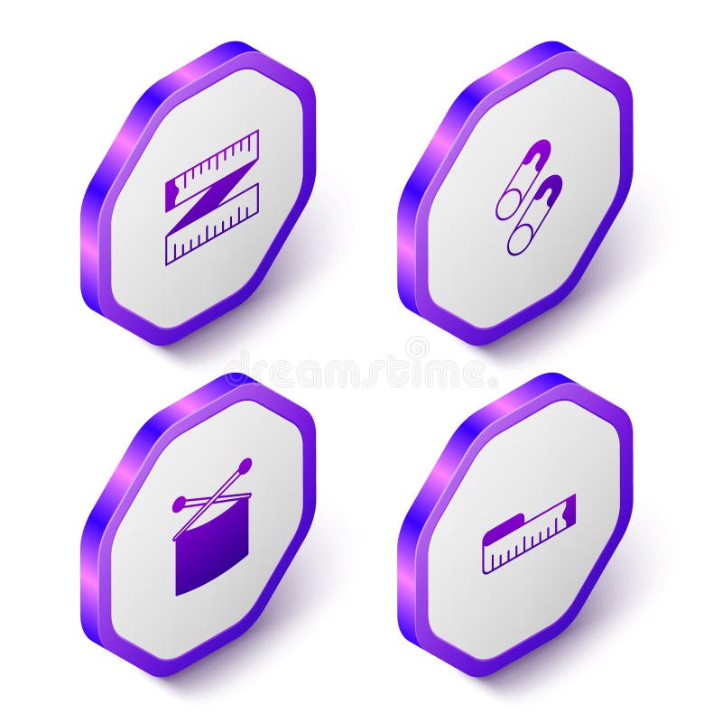 https://thumbs.dreamstime.com/b/set-isometric-tape-measure-closed-steel-safety-pin-knitting-needles-icon-purple-hexagon-button-vector-234924741.jpg
