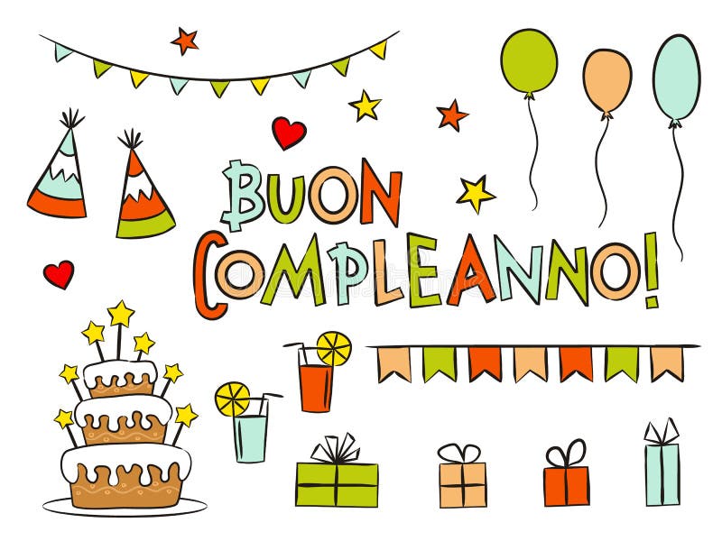 Happy Birthday In Italian Images - Happy Birthday Flowers