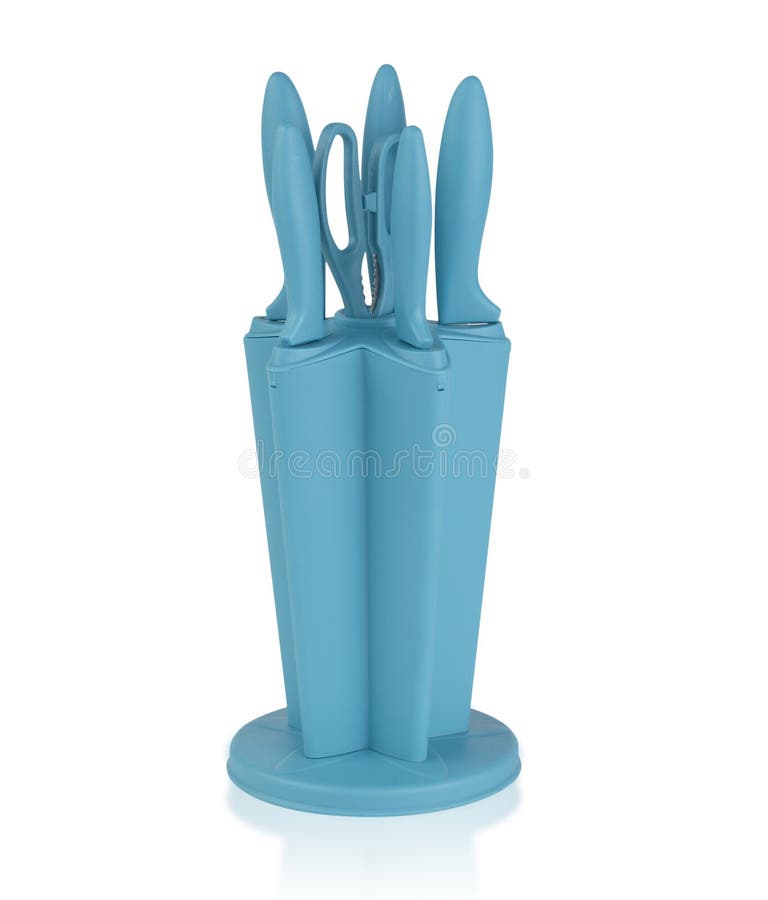 Set of kitchen knives stock photo. Image of knife, background 36934236