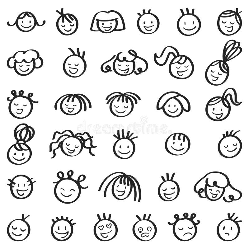 Premium Vector  Stick figure, man doodle drawing, isolated