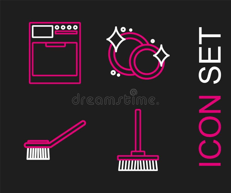https://thumbs.dreamstime.com/b/set-line-mop-toilet-brush-washing-dishes-washer-icon-vector-292472180.jpg