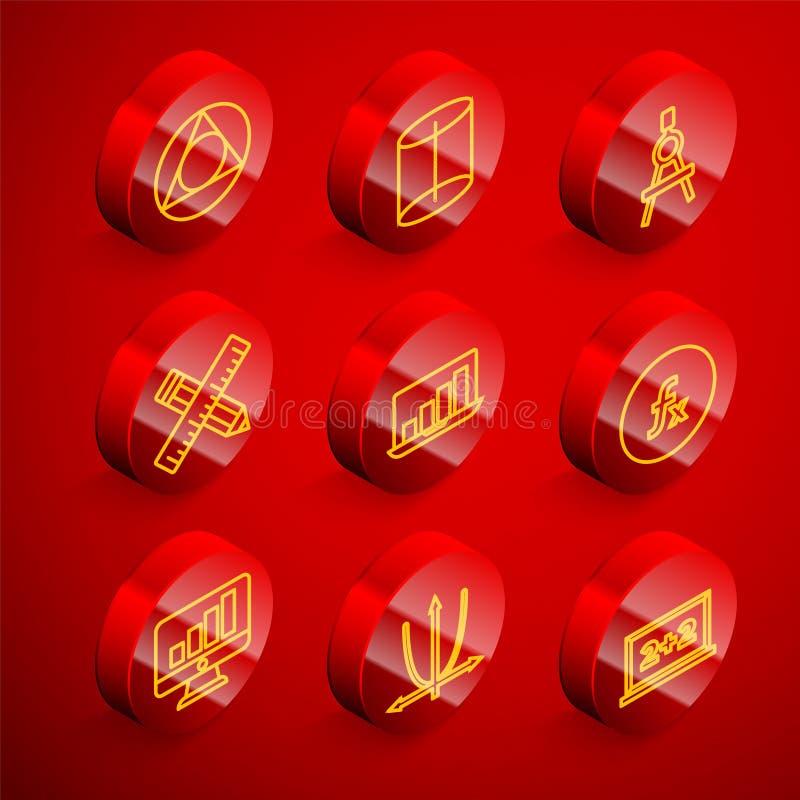 Set Line Triangle Math, Geometric Figure, Drawing Compass, Crossed