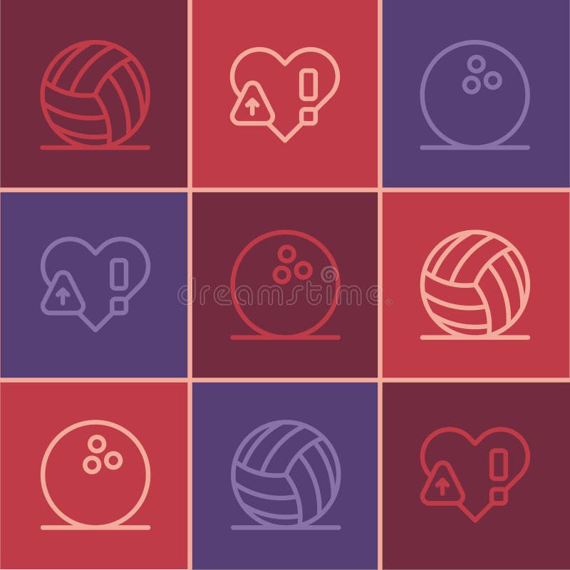 Volleyball Heartbeat Stock Illustrations 139 Volleyball Heartbeat Stock Illustrations, Vectors