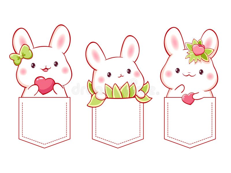 Tiny Tiny Rabbit Sticker Set Tiny Tiny Rabbit Sticker Set