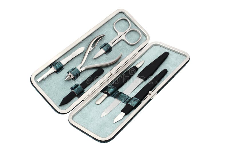 Set of Manicure Tools. Devices for Nail Care Stock Image Image of healthcare, equipment 183420763