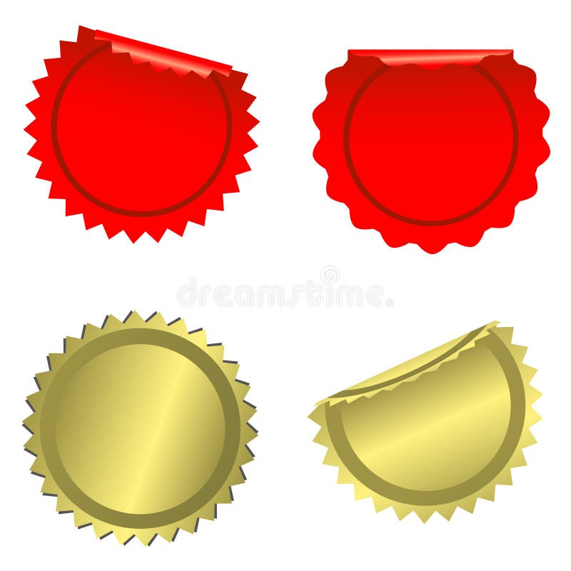 Set Marken vektor abbildung