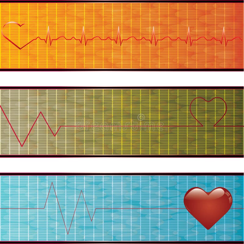 Emergency Paramedic Banners Set Stock Illustrations 16 Emergency