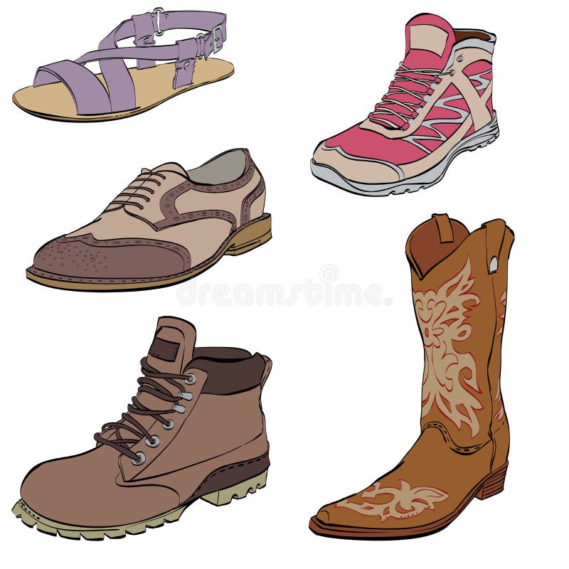 Casual Work Shoes Stock Illustrations – 1,231 Casual Work Shoes Stock ...