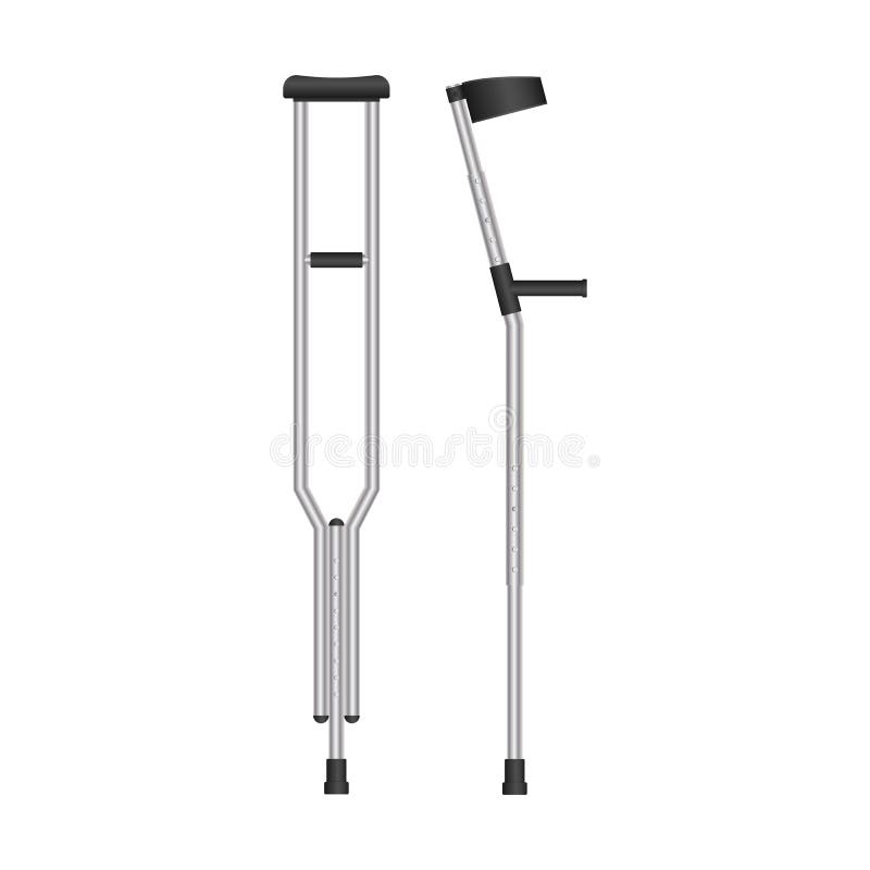 Set of mobility aids isolated