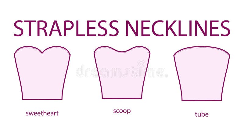 Set Of Necklines Tank Clothes Tops Cami One Shoulder Scoop Racerback Vneck Cowl Strap Technical Fashion Illustration With Fitted Body Flat Apparel Template Women Men Unisex Cad Mockup Stock Illustration - Download