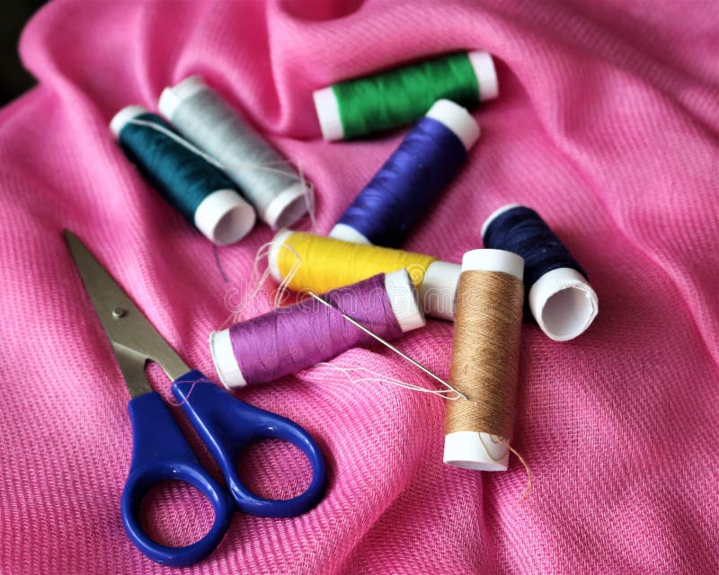 Set for needlework. stock image. Image of sewing, leisure 109718721