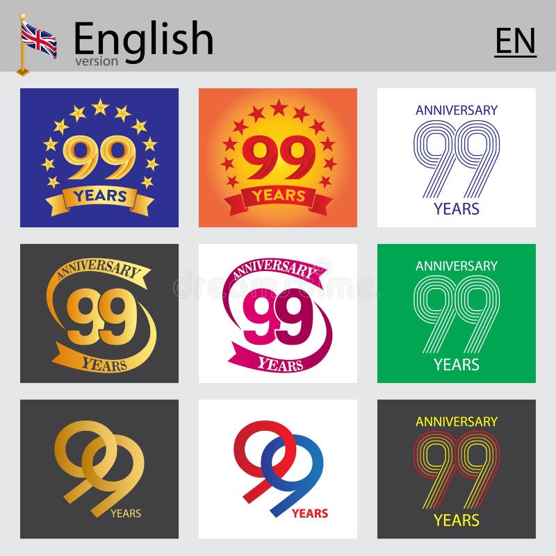 Set Of Number 99 Templates Stock Vector Illustration Of Emblem 147024139 set-of-number-99-templates-stock-vector-illustration-of-emblem-147024139