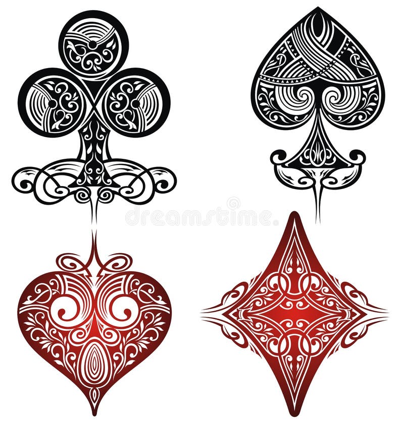 Tattoo Designs Card Suits Tattoo  Joker Tattoo Blog