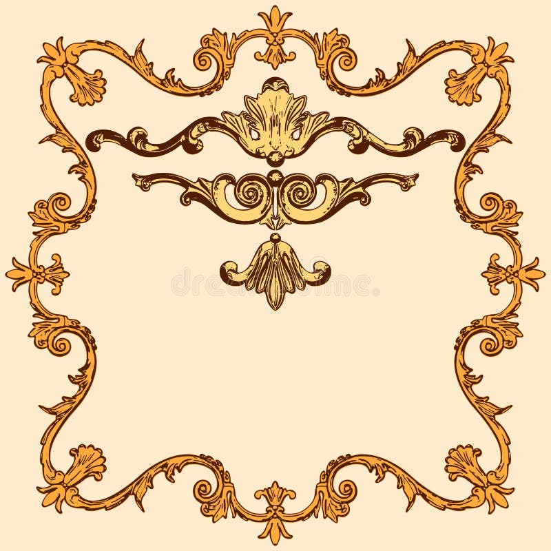 Set ornate stock vector. Illustration of jeweller, architecture 52423508