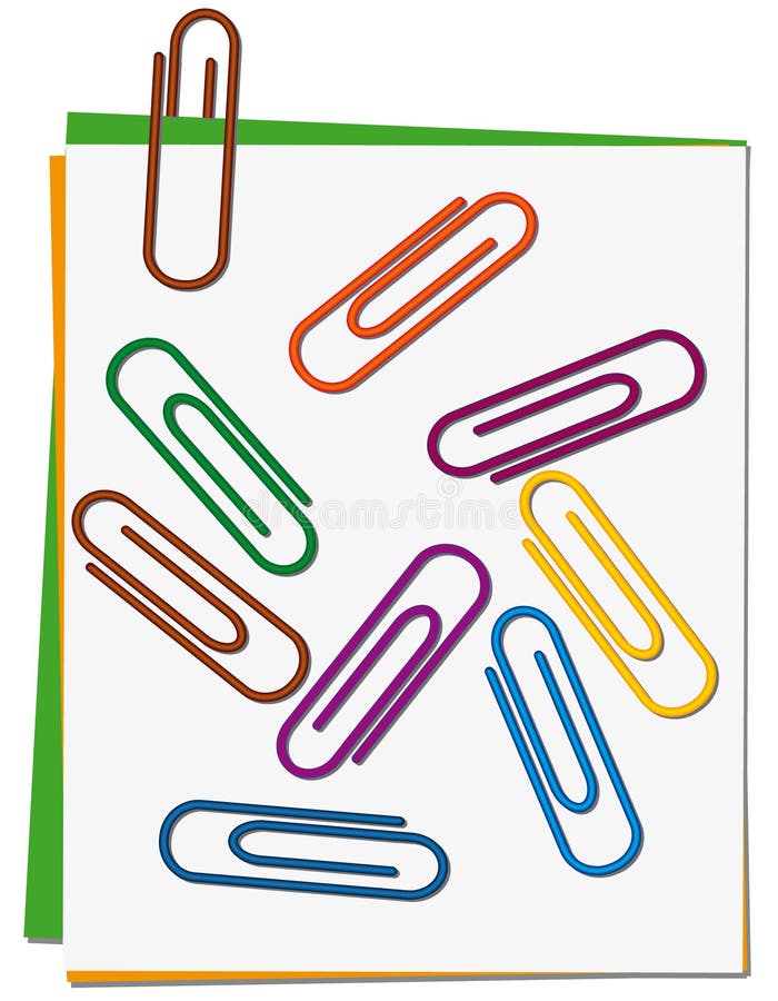 Set of paper clips